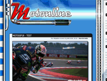 Tablet Screenshot of motonline-france.com